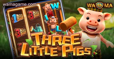 สล็อต Three Little Pigs FA CHAI Luxy99
